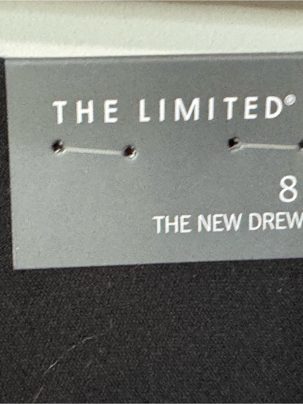 NEW The Limited The New Drew Black Pull-On Straight-Leg Dress Pants Size 8 - Picture 6 of 8